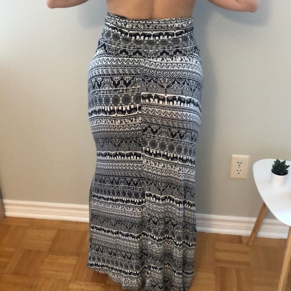 Elephant Maxi Skirt - Picture 2 of 4